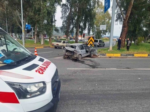 GÖKOVA KAVŞAĞINDA ZİNCİRLEME KAZA