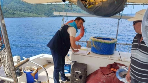 Gökova Körfezi’nde yasak av araçlarına el konuldu

