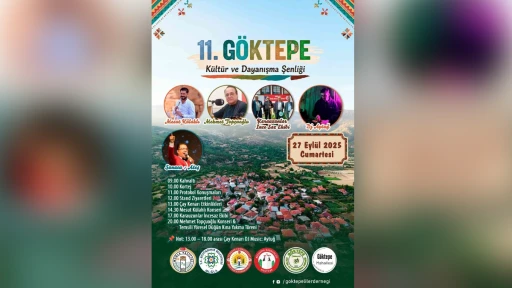 Göktepe Şenliği 11. Kez Kapılarını Açıyor