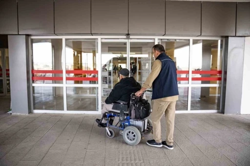 G&ouml;lbaşı Belediyesinden engelli ve hasta vatandaşlara &uuml;cretsiz nakil hizmeti
