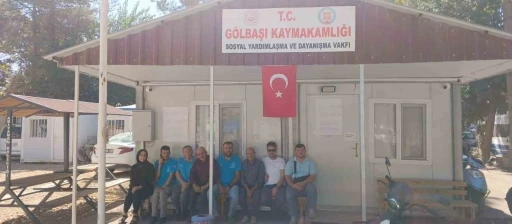 Gölbaşı SYDV çalışanları greve çıktı
