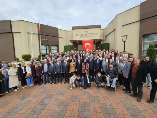 Gölcük kent bayramlaşmasında bir araya geldi
