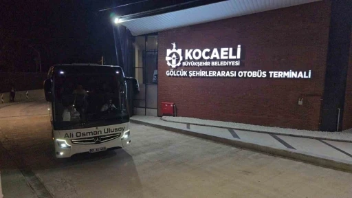 Gölcük Terminali’nde ilk sefer İzmir’e
