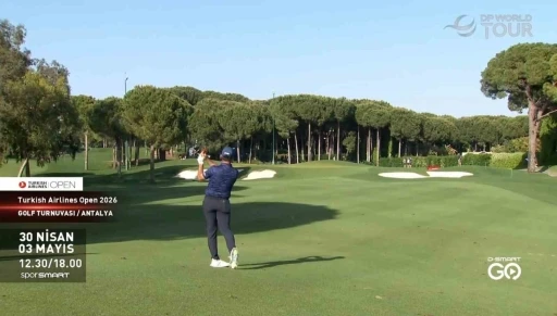 Golf&uuml;n yıldızları Antalya&rsquo;da
