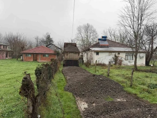 G&ouml;lyaka&rsquo;da yol bakım &ccedil;alışmaları tamamlandı
