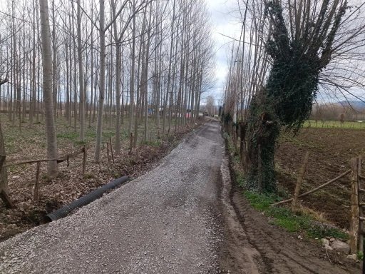 G&ouml;lyaka&rsquo;da yol &ccedil;alışmaları s&uuml;r&uuml;yor
