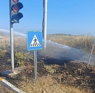 Gönen’de çıkan ot yangını kontrol altına alındı
