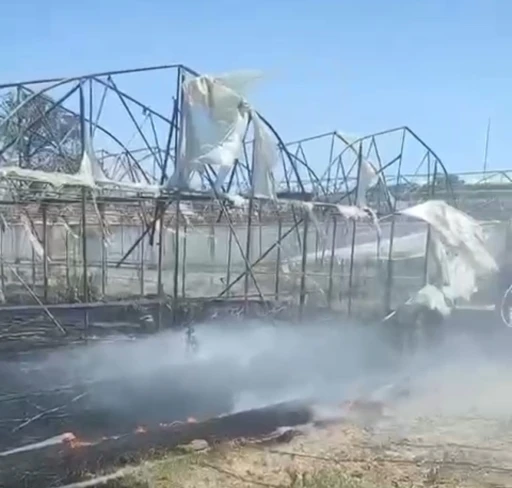 Gönen’de çıkan ot yangınında maddi zarar oluştu
