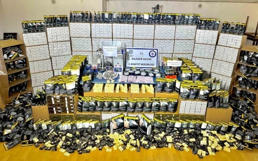 Gönen’de kaçak tütün operasyonu: 5 şüpheli gözaltında
