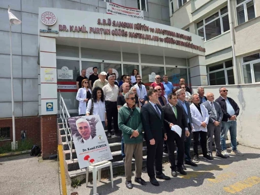 G&ouml;revi başında &ouml;ld&uuml;r&uuml;len Dr. Kamil Furtun anıldı