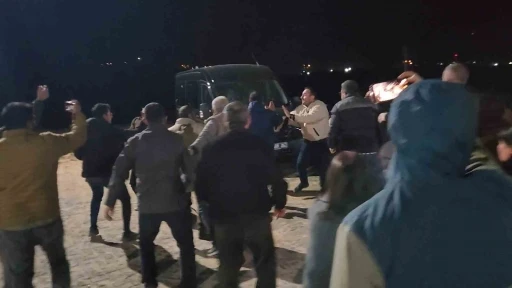 G&uuml;listan Doku soruşturmasında Tunceli Adliyesi &ouml;n&uuml;nde arbede
