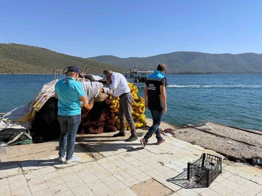 Güllük Körfezi’nde kaçak avcılık denetimi
