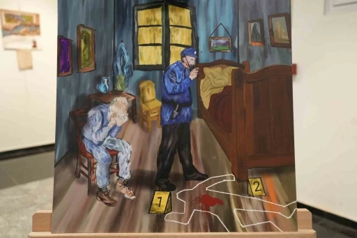 Gümüşhane’de polis memurları ‘Polisin Sanat Yönü’nü gösterdi
