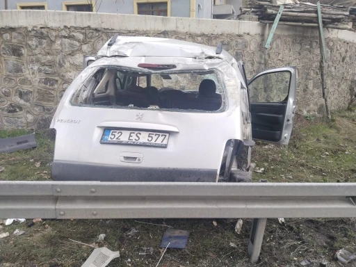 Gümüşhane’de trafik kazası: 4 yaralı
