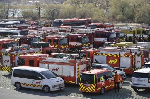 Güney Kore’de kontrol altına alınan orman yangınları yeniden alevlendi
