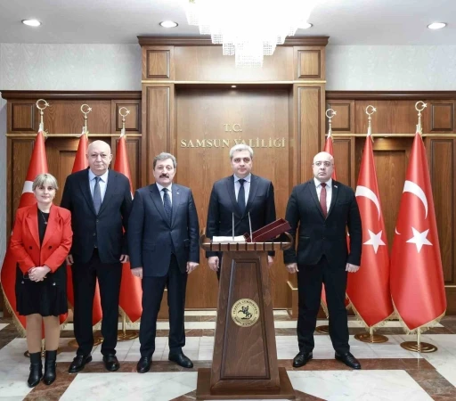 G&uuml;rcistan heyeti Samsun&rsquo;da: Dostluk bağları pekişti
