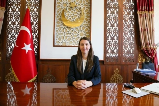 G&uuml;rpınar&rsquo;ın ilk kadın kaymakamı g&ouml;reve başladı
