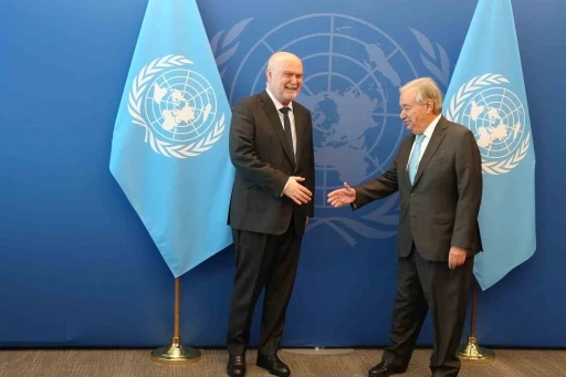 Guterres’ten Sinirlioğlu’na sıcak karşılama: &quot;Evine hoş geldin&quot;

