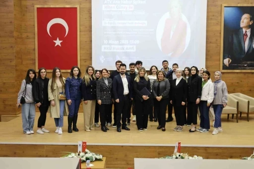 Haber Spikeri Nihan Günay, HKÜ öğrencileriyle bir araya geldi
