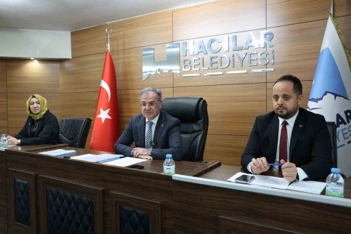 Hacılar&rsquo;da bir yıllık &ccedil;alışmalar masaya yatırıldı
