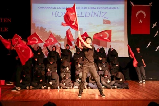 Hacılar&rsquo;da &Ccedil;anakkale ruhu coşkuyla anıldı
