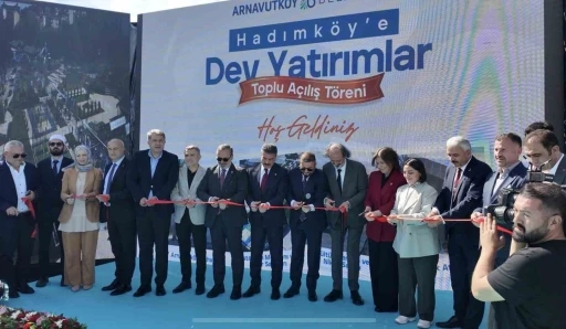Hadımk&ouml;y&rsquo;de yapımı tamamlanan K&uuml;lt&uuml;r Merkezi t&ouml;renle a&ccedil;ıldı
