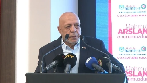 HAK-İŞ Başkanı Arslan: "T&uuml;rkiye&rsquo;nin g&uuml;c&uuml; olarak g&ouml;rd&uuml;ğ&uuml;m&uuml;z HAK-İŞ&rsquo;i ve sendikalarımızı y&uuml;celteceğiz"
