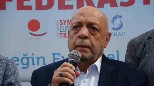 Hak-İş Genel Başkanı Arslan: &quot;Çifte standarttan ve ikiyüzlü yaklaşımlardan vazgeçin&quot;
