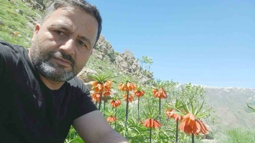 Hakkari&rsquo;de 2 bin 700 rakımda ters laleler g&ouml;r&uuml;nt&uuml;lendi
