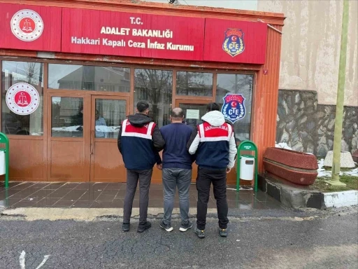 Hakkari&rsquo;de 8 yıl hapis cezası bulunan şahıs yakalandı
