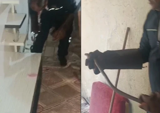 Hakkari&rsquo;de eve giren yılan paniğe neden oldu
