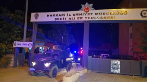 Hakkari’de geniş çaplı asayiş uygulaması

