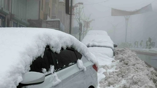 Hakkari&rsquo;de kar yağışı yerini yoğun sise bıraktı
