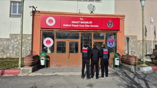 Hakkari&rsquo;de kesinleşmiş hapis cezasıyla aranan şahıs yakalandı
