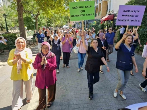 Halk Sağlığı Haftası kapsamında yürüyüş düzenlendi
