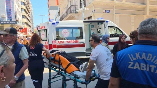 Hamile kadın ATM&rsquo;de para &ccedil;ekerken baygınlık ge&ccedil;irdi
