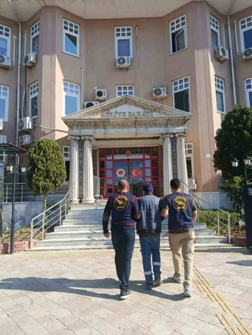 Hapis cezasıyla aranan şahıs Didim&rsquo;de yakalandı
