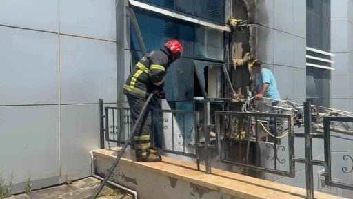 Harran &Uuml;niversitesi Tıp Fak&uuml;ltesi Hastanesinde korkutan yangın
