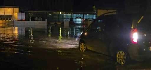 Hask&ouml;y&rsquo;de sağanak ve eriyen kar su baskınlarına neden oldu
