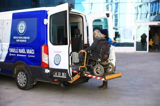 Hasta ve engelli naklinde 100 taşımaya ulaşıldı
