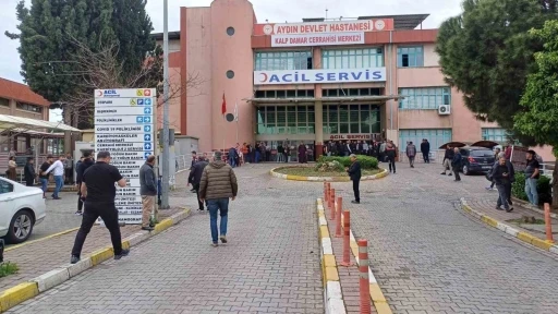 Hasta ziyaretine gelen aile üyeleri birbirine girdi
