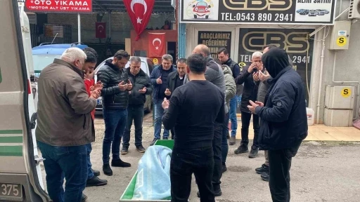 Hastaneden &ccedil;ıktı, oto yıkama d&uuml;kkanında hayatını kaybetti
