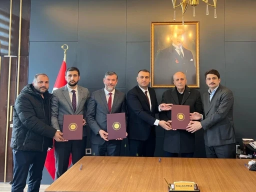 Hatay&rsquo;da 2 caminin inşası i&ccedil;in protokol imzalandı
