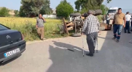 Hatay&rsquo;da devrilen trakt&ouml;r&uuml;n 80 yaşındaki s&uuml;r&uuml;c&uuml;s&uuml; &ouml;ld&uuml;

