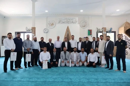 Hatay&rsquo;da ezanı g&uuml;zel okuma ve etkili hutbe sunumu yarışmasının il finali yapıldı
