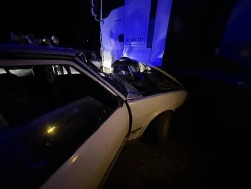 Hatay’da kazada Fiat Tofaş hurdaya döndü: 2 yaralı
