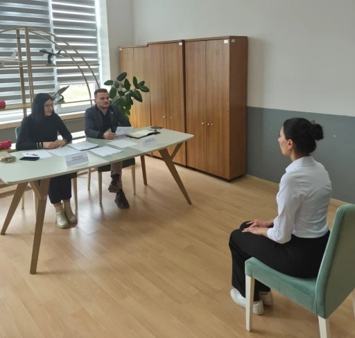 Havacılık &ouml;ğrencileri m&uuml;lakat sim&uuml;lasyonları ile deneyim kazandı
