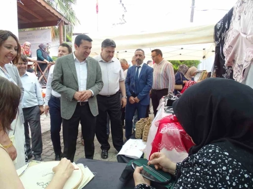 Havran&rsquo;da Halk Eğitimi Merkezi yıl sonu sergisi a&ccedil;ıldı

