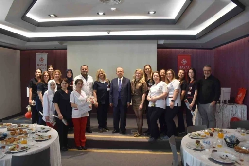 Hayat Hastanesi sağlık çalışanlarını unutmadı
