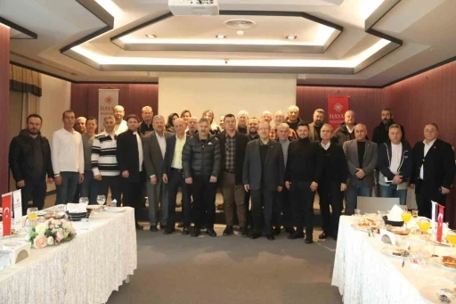 Hayat Hastanesi y&ouml;netimi Mudanya muhtarlarıyla buluştu
